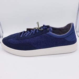 OluKai Puliki Shoes Blue Depth/Vintage Indigo Casual Sneakers